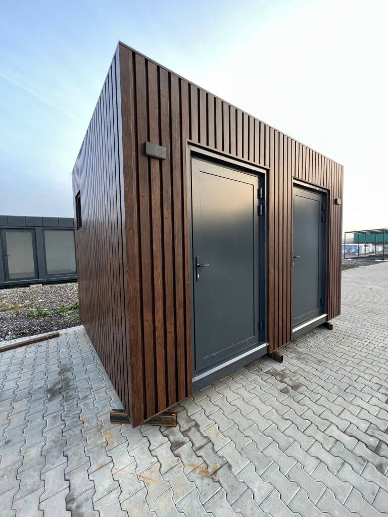 Conteneur sanitaire avec douche et WC séparés – Image 2