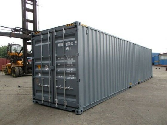 Conteneur maritime 40 pieds standard