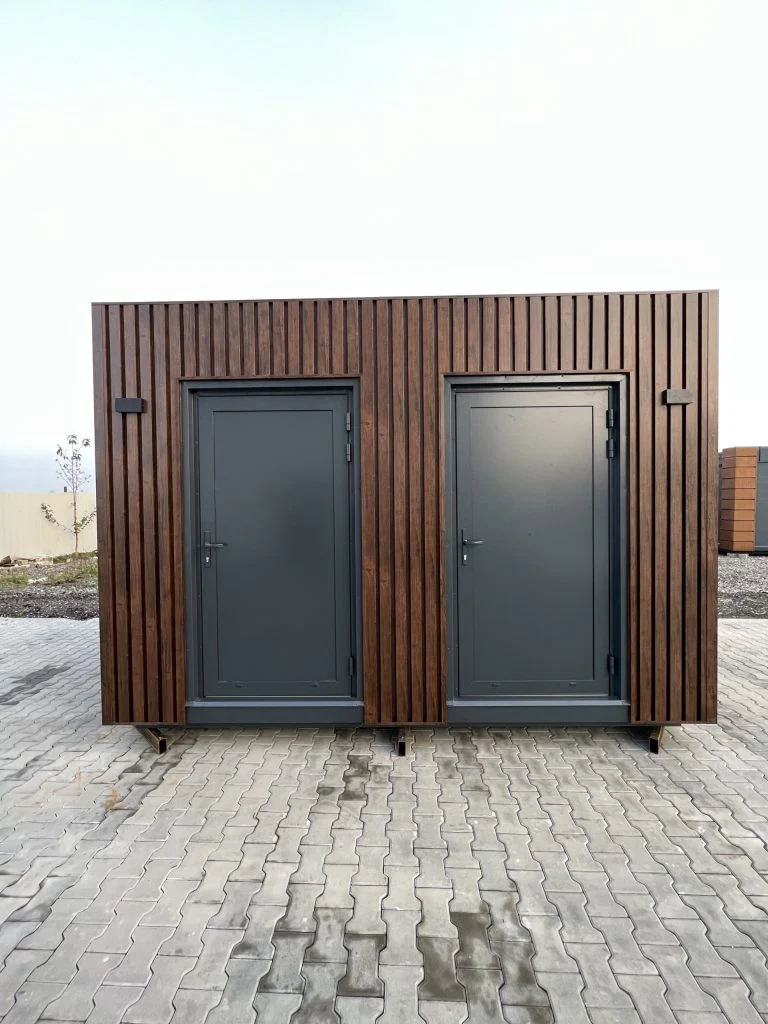 Conteneur sanitaire avec douche et WC séparés – Image 3