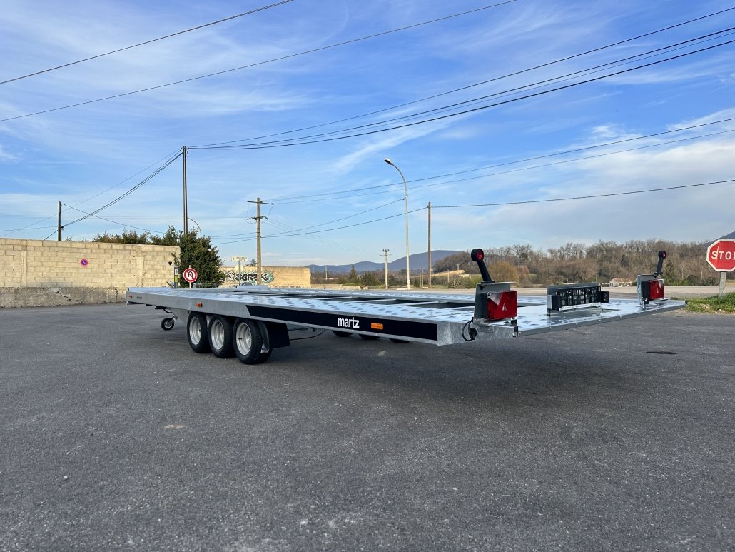 Transporteur de voitures Martz Carkeeper 3 essieux – 5,80 m – Image 2