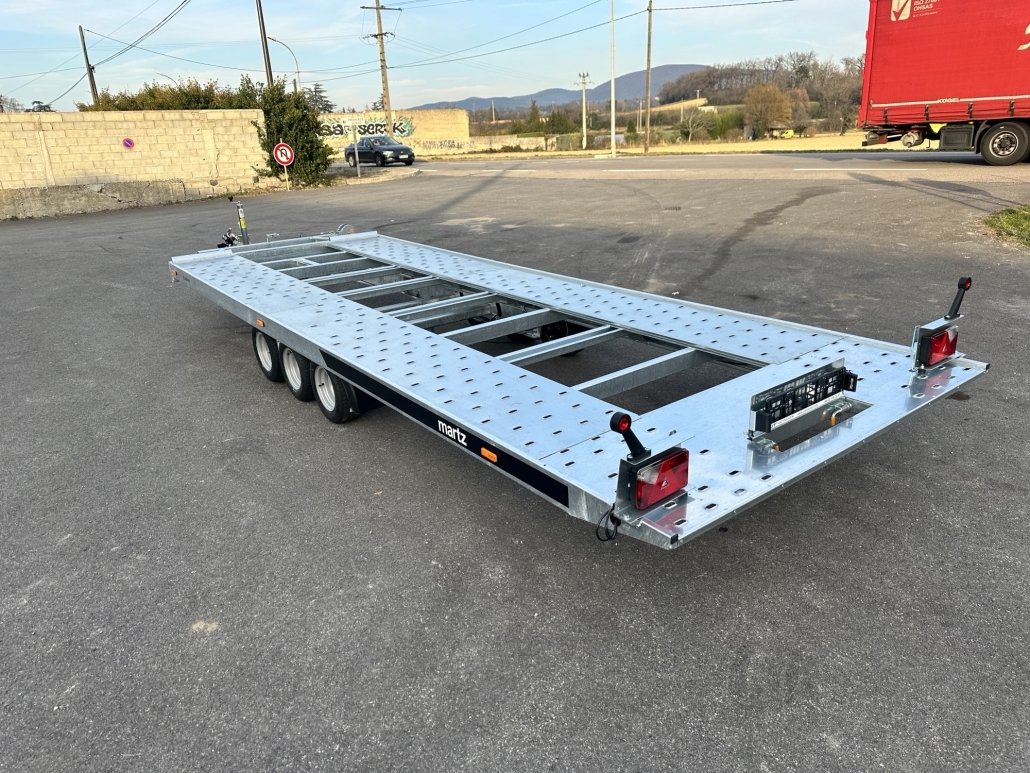 Transporteur de voitures Martz Carkeeper 3 essieux – 5,80 m – Image 3